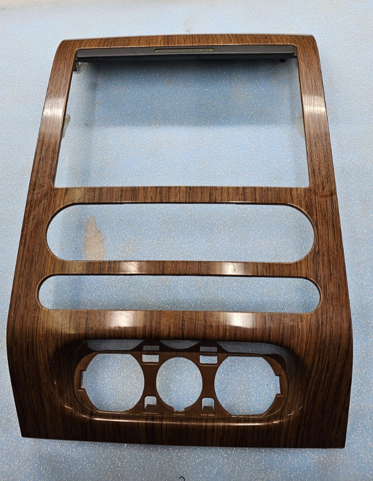🔥04-08 Ford F150 Climate Control &Radio Bezel Dash Trim Woodgrain OEM