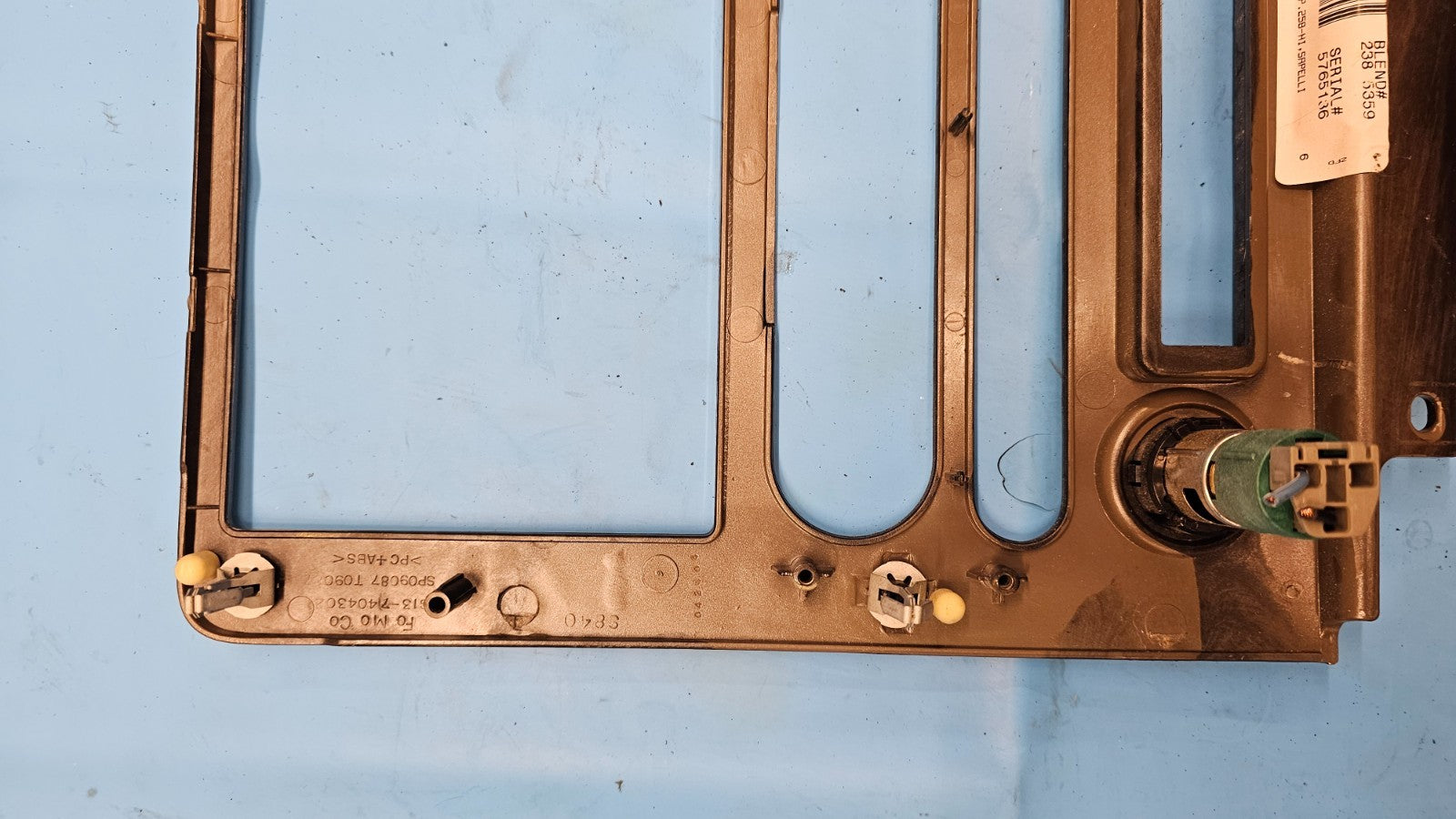 🔥08-09 Taurus Sable Center Dash FM Radio Stereo Climate Bezel Trim Panel Wood
