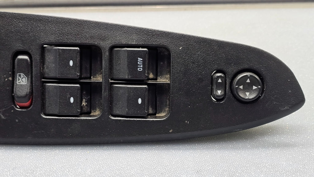 🔥06-08 CHEVY IMPALA LEFT DRIVER MASTER POWER WINDOW SWITCH BEZEL ASSEMBLY BLACK