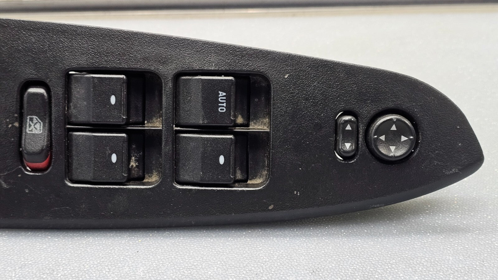 🔥06-08 CHEVY IMPALA LEFT DRIVER MASTER POWER WINDOW SWITCH BEZEL ASSEMBLY BLACK