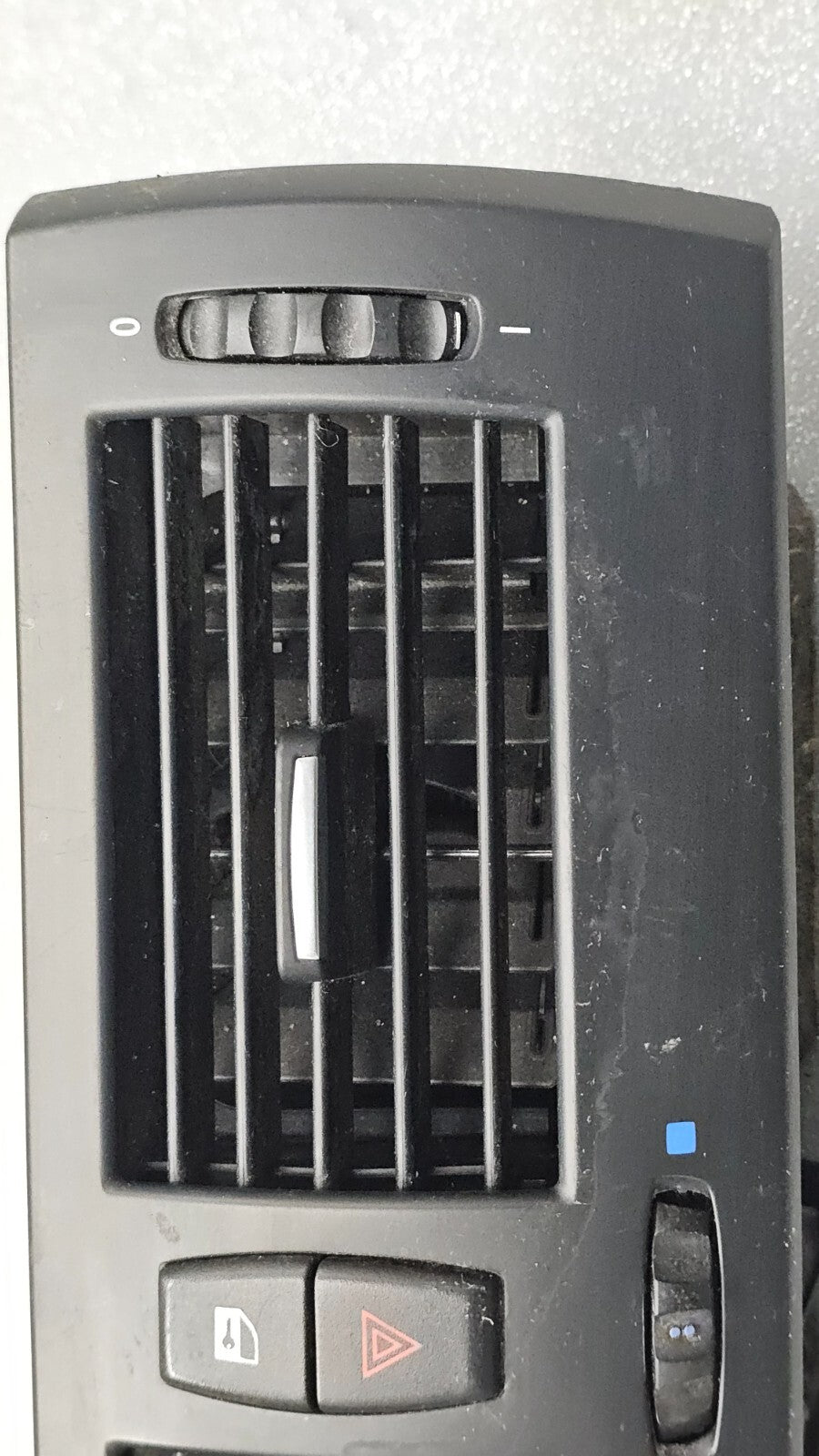 🔥04-10 MW X3 E83 LCI CENTER DASH AC AIR VENT HEATER AC A/C PANEL ASSEMBLY BLACK