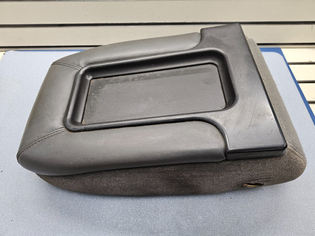 🔥99-06 SILVERADO SIERRA Center Console JUMP SEAT Armrest Leather Gray/Black JS4