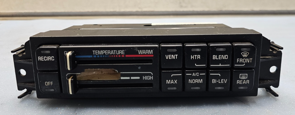 🔥00-05 Buick LeSabre Dash AC HVAC AC Climate Control Heater Temperature Black