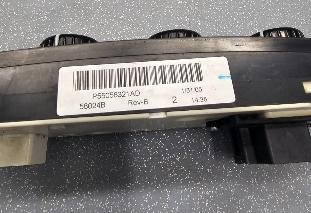 02-05 Dodge RAM 1500 Dash AC Heater Climate Temperature Control Air Conditioner