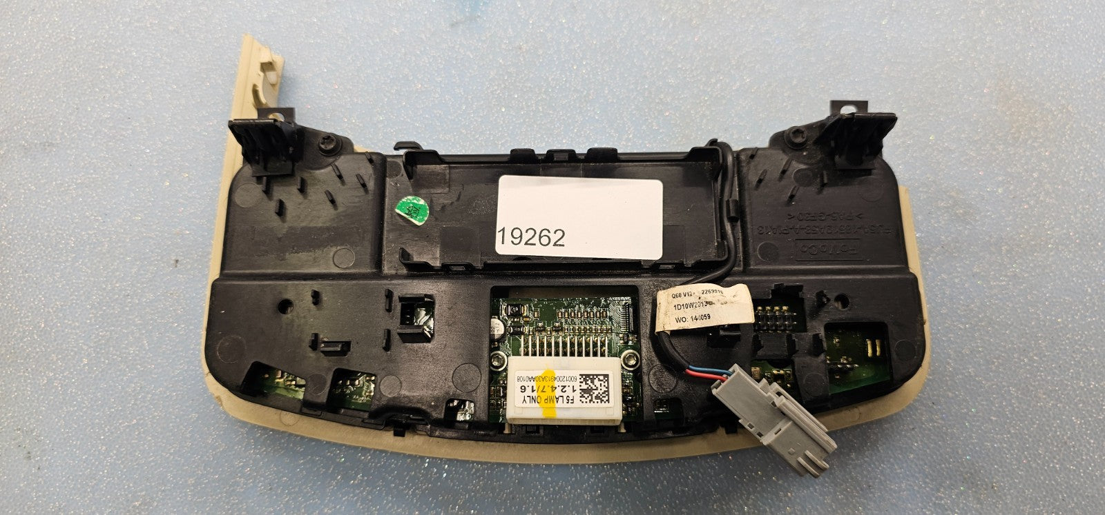 🔥2015-2020 Ford F-150 F150 Overhead Roof Console w/ Light Buttons OEM TAN