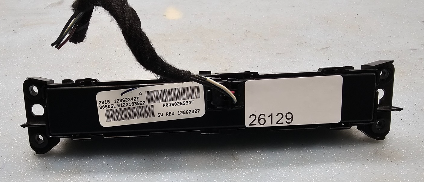 🔥06-08  CHRYSLER PT CRUISER CENTER DASH HAZARD DEFROST CONTROL SWITCH BLACK