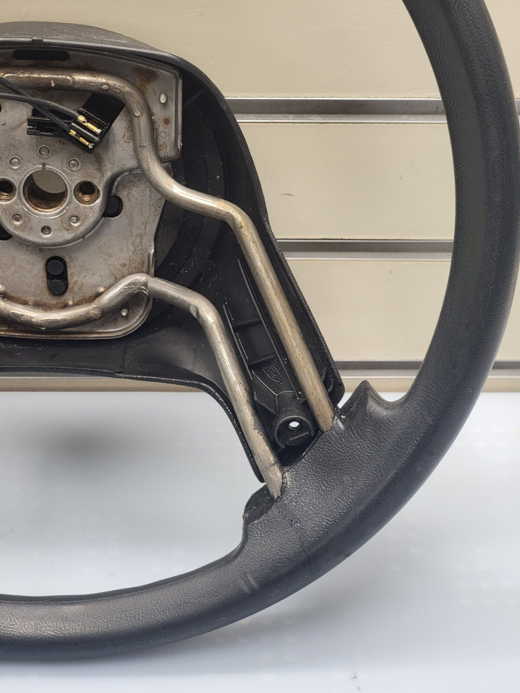 🔥1989-1992 FORD RANGER STEERING WHEEL BLACK rubber Assembly OEM