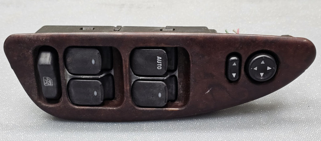 🔥04-07 MALIBU LEFT DRIVER MASTER POWER WINDOW DOOR CONTROL SWITCH ASSEMBLY WOOD
