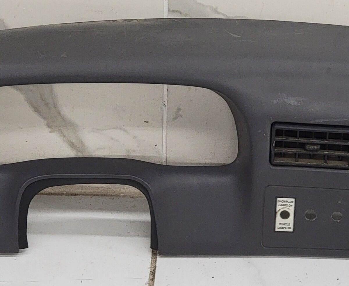 99-04 Ford F250 F350 Dash Instrument Cluster Speedometer Bezel Panel LT Gray C22