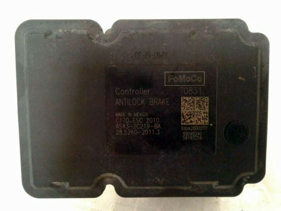 10-11 Ford Focus 2.0L Abs Anti Lock Brake Pump Module Traction Control Assembly