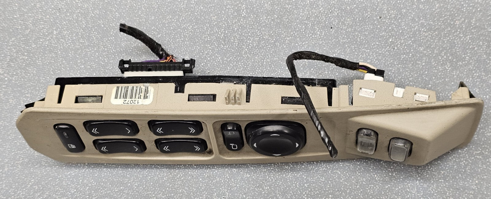 🔥03-07 CADILLAC CTS SRX LEFT Driver Door Master Power Window Switch Tan OEM