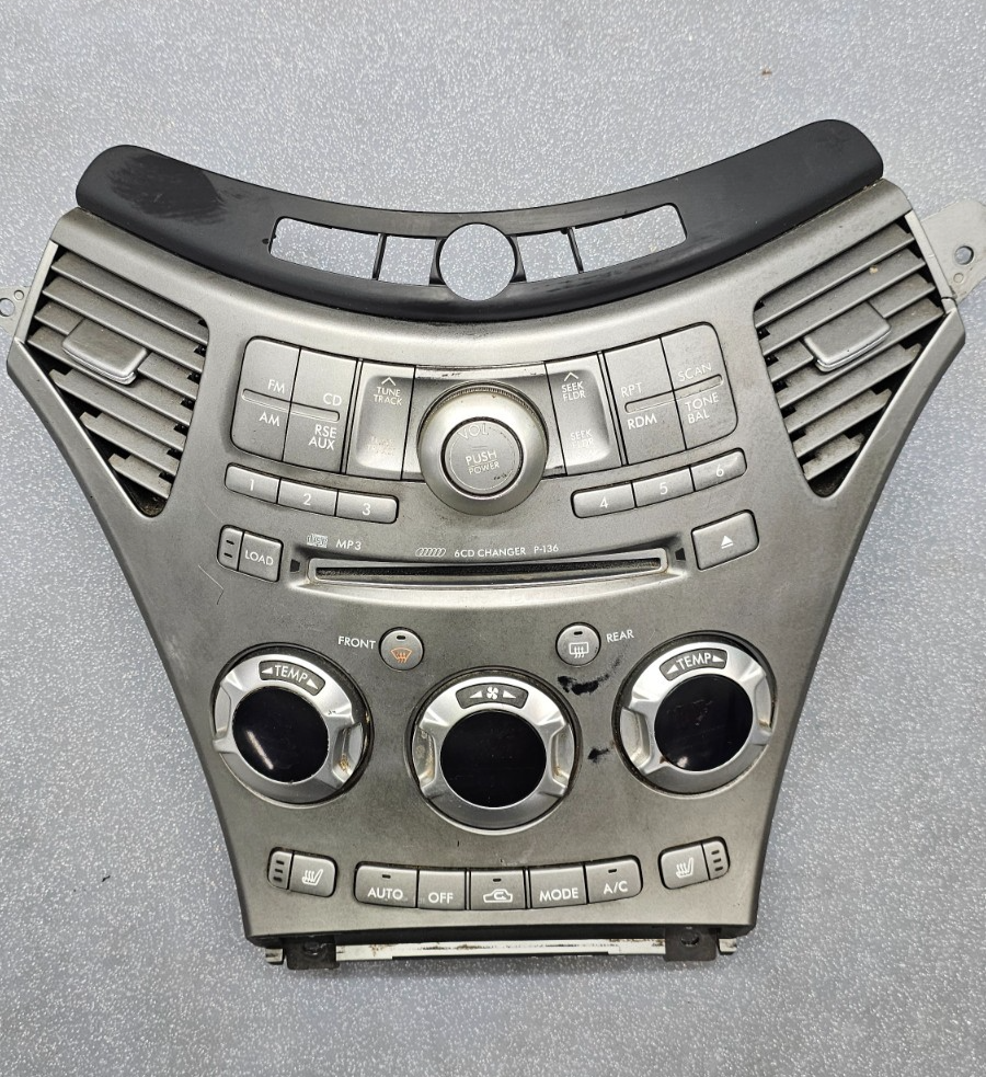 🔥06-10 Subaru Tribeca Dash AM FM Radio Stereo Climate Temperature Control Panel