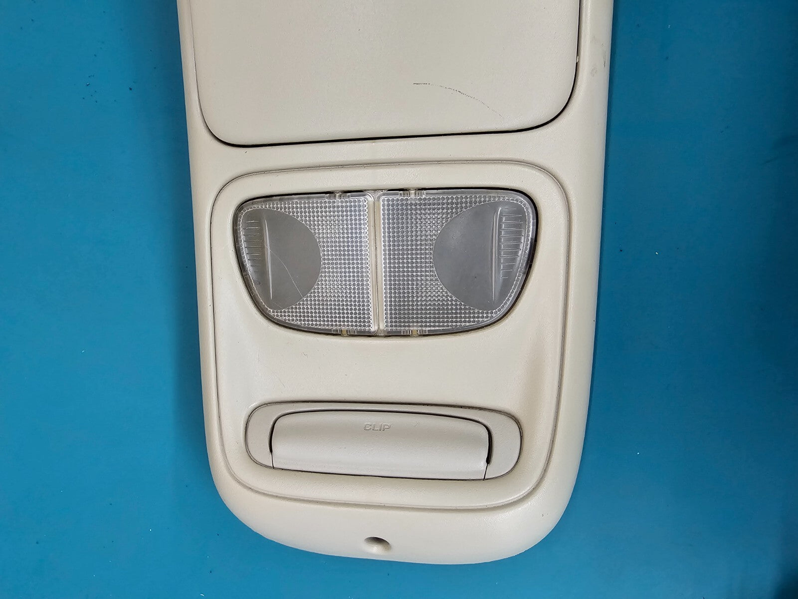 🔥99-04 Dodge Dakota Durango Sunroof Overhead Console DOME Map Light Storage TAN