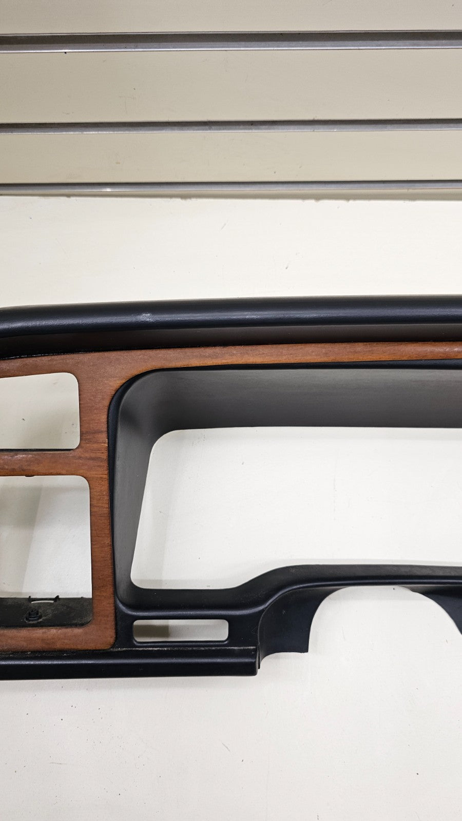 🔥94-97 Dodge Ram Dash Instrument Speedometer Cluster Bezel Panel Black/Wood