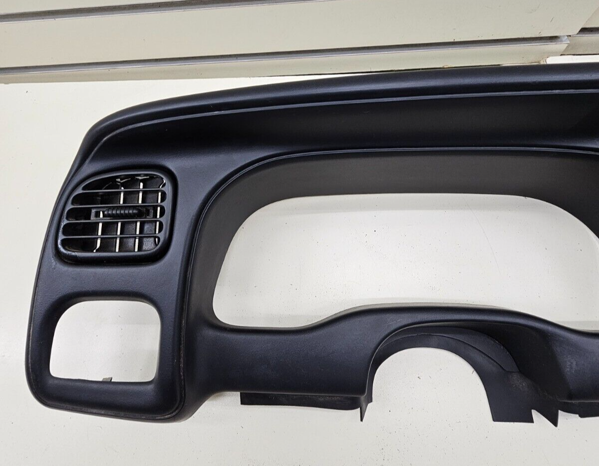 🔥97-00 Dodge Dakota Durango Dash Trim Gauge Instrument Cluster Bezel BLACK OEM
