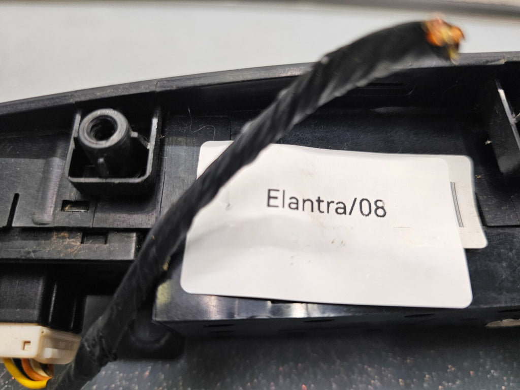 07-10 Hyundai Elantra Power Left Driver Master Main Window Switch Assembly Black