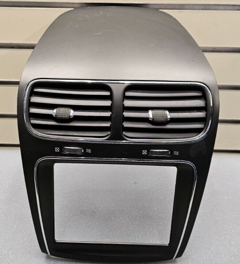 🔥11-20 Journey Front Center Dash AM FM Radio Stereo Trim Bezel Panel OEM BLACK