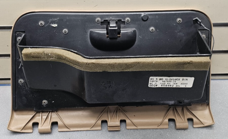 🔥96-00 Grand Caravan Dash Glove Box Storage Compartment Assembly Panel Tan