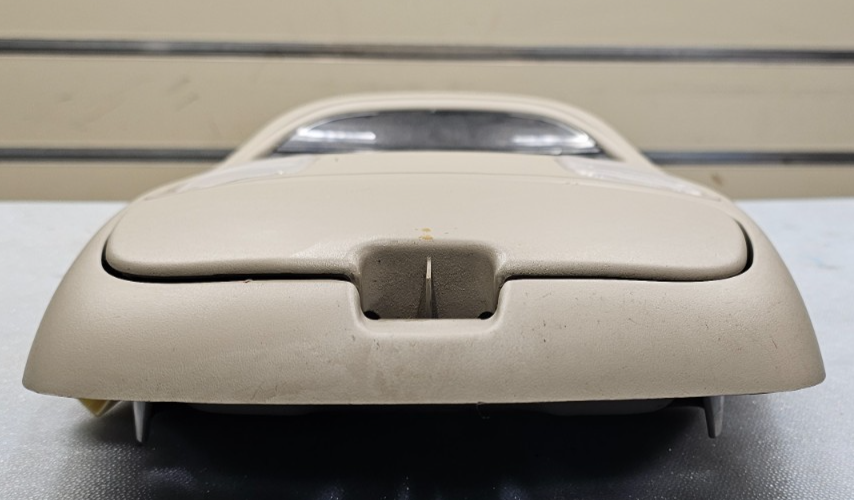 🔥02-05 RAM Overhead Console DOME Light Lamp Roof Storage Compartment TAN 05
