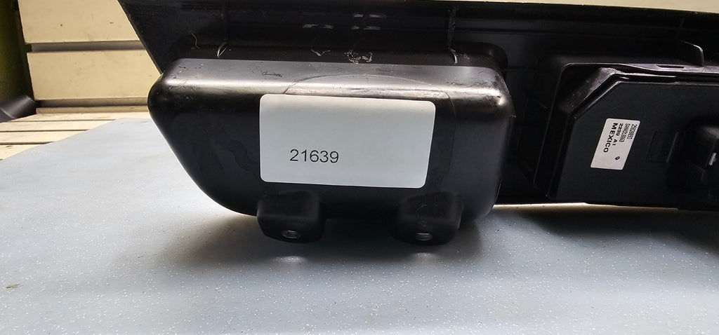 🔥09-16 CHEVY IMPALA LEFT DRIVER MASTER POWER DOOR WINDOW SWITCH BEZEL BLACK