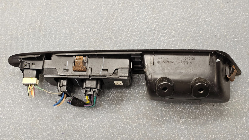 🔥09-16 CHEVY IMPALA LEFT DRIVER MASTER POWER DOOR WINDOW SWITCH BEZEL BLACK