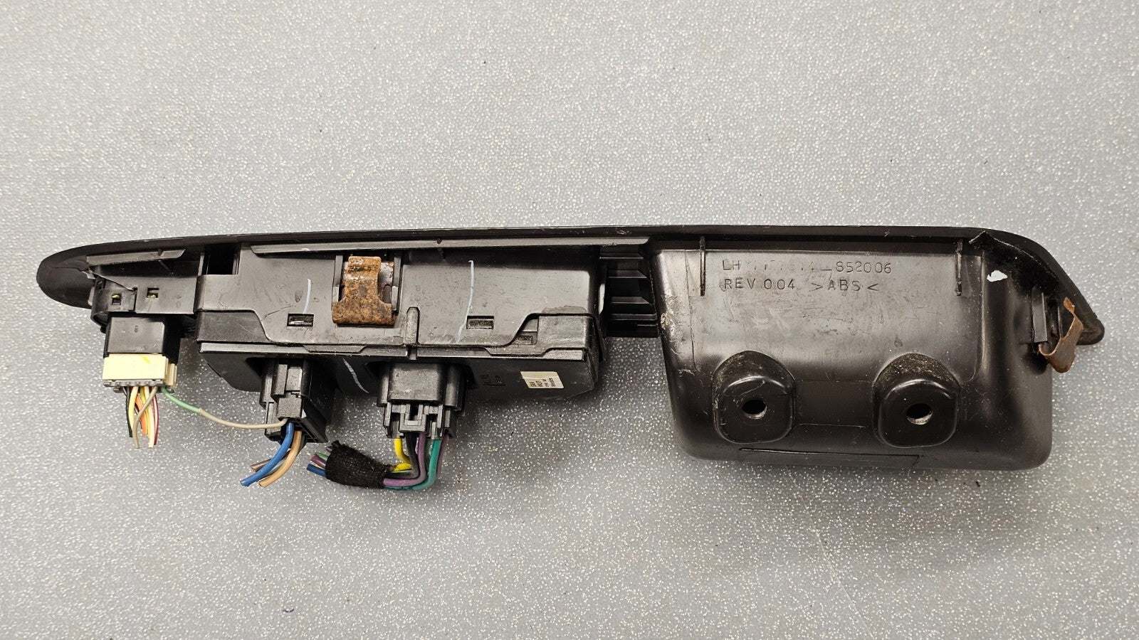 🔥09-16 CHEVY IMPALA LEFT DRIVER MASTER POWER DOOR WINDOW SWITCH BEZEL BLACK