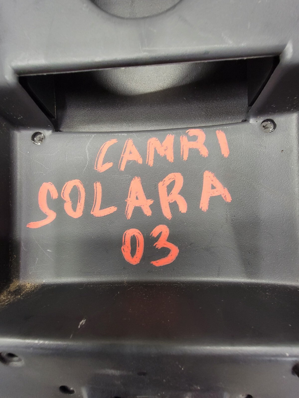 🔥02-06 Toyota CAMRY Solara Center Console Armrest Storage COVER Leather BLACK