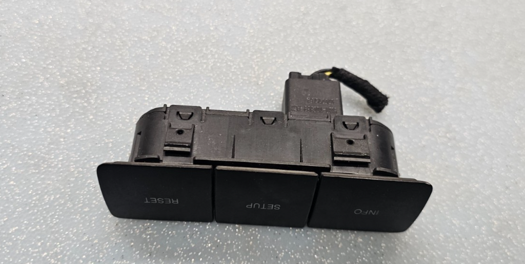 🔥08-12 Ford Focus Escape Info Setup Reset Dash Control Memory Switch Black OEM