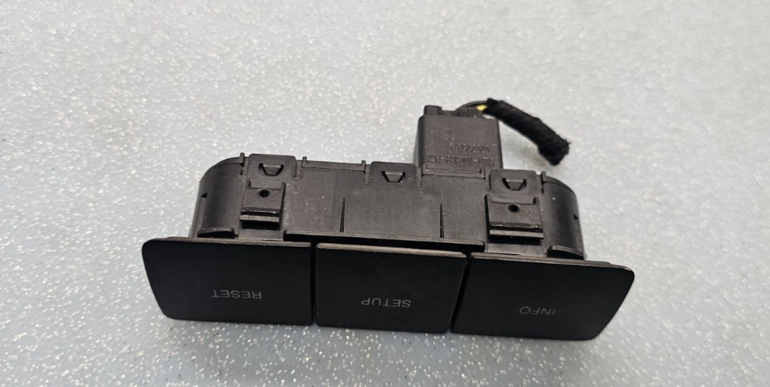 🔥08-12 Ford Focus Escape Info Setup Reset Dash Control Memory Switch Black OEM