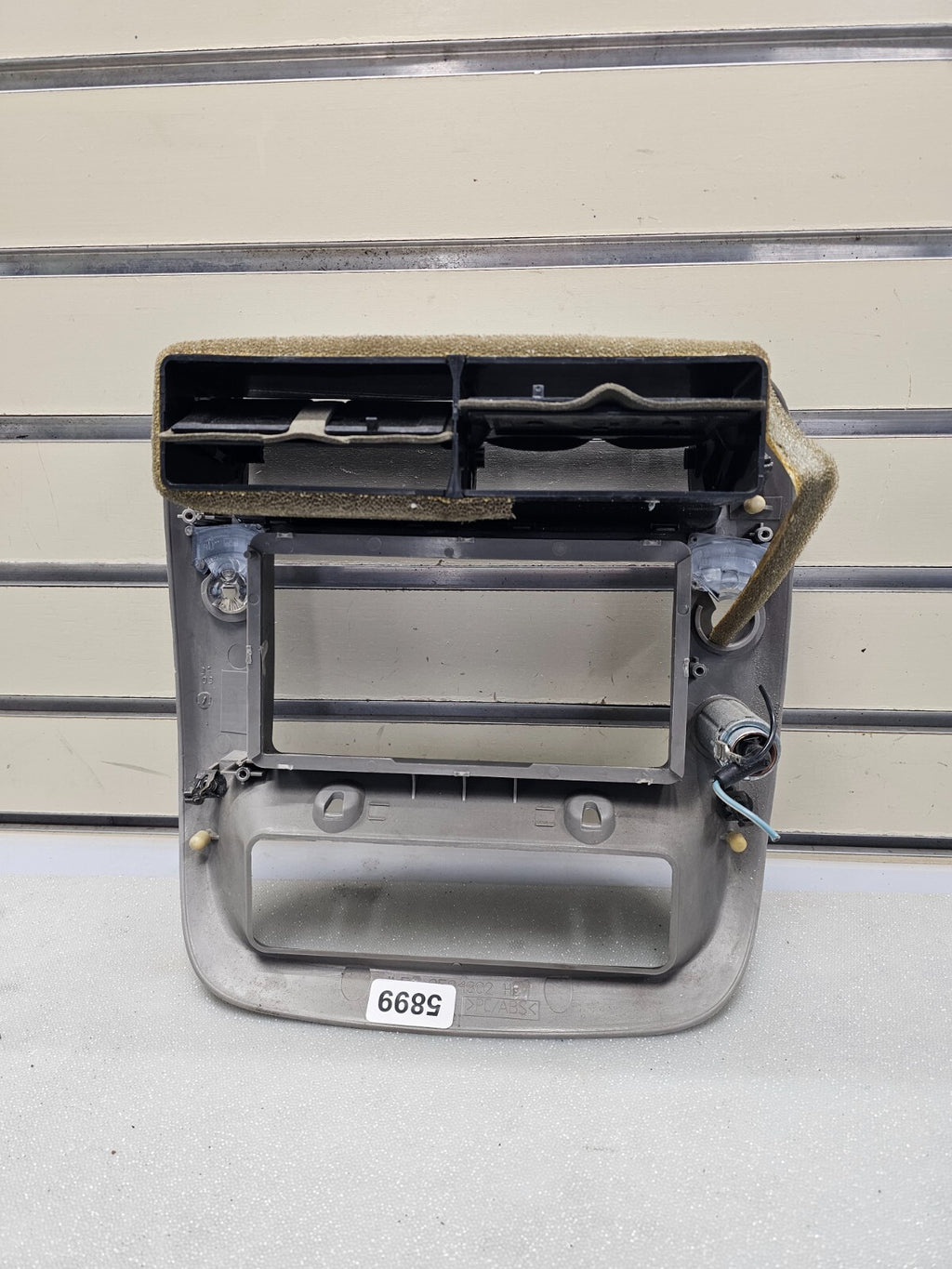 🔥1995-2010 Ford Ranger EXPLORER Radio Front Center Dash Trim Bezel SILVER B2