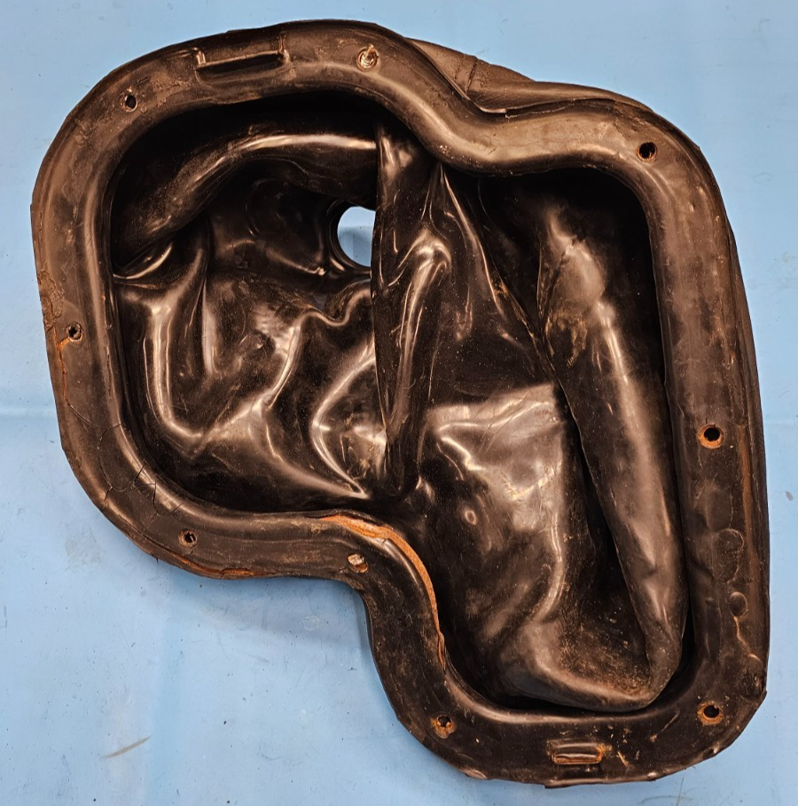 🔥94-97 Dodge Ram 1500 2500 Floor Gear Shifter Shift Boot Bezel Leather Black