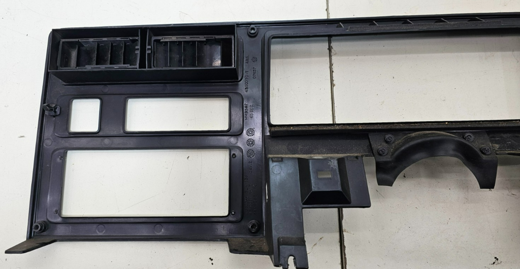 🔥87-96 Dodge Dakota OEM INSTRUMENT CLUSTER DASH SPEEDOMETER TRIM BEZEL WOOD C29
