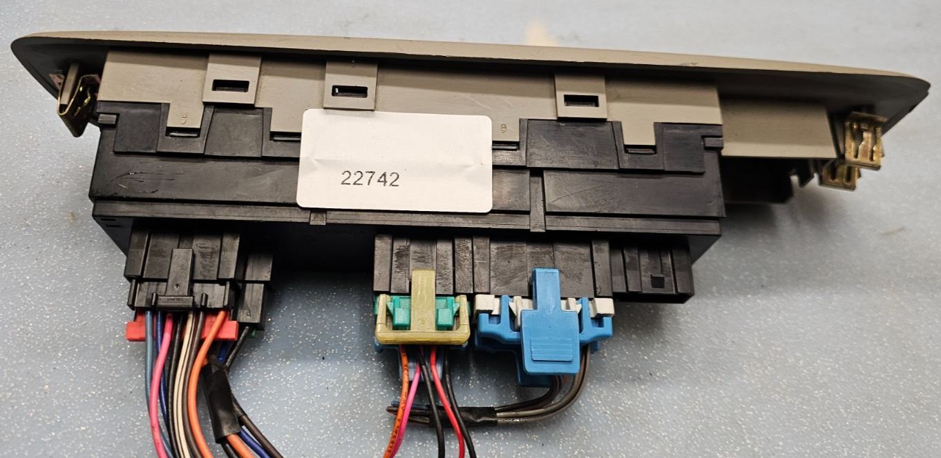 🔥02-05 GMC ENVOY Window Switch Front LEFT Master Driver Side DARK TAN WS22