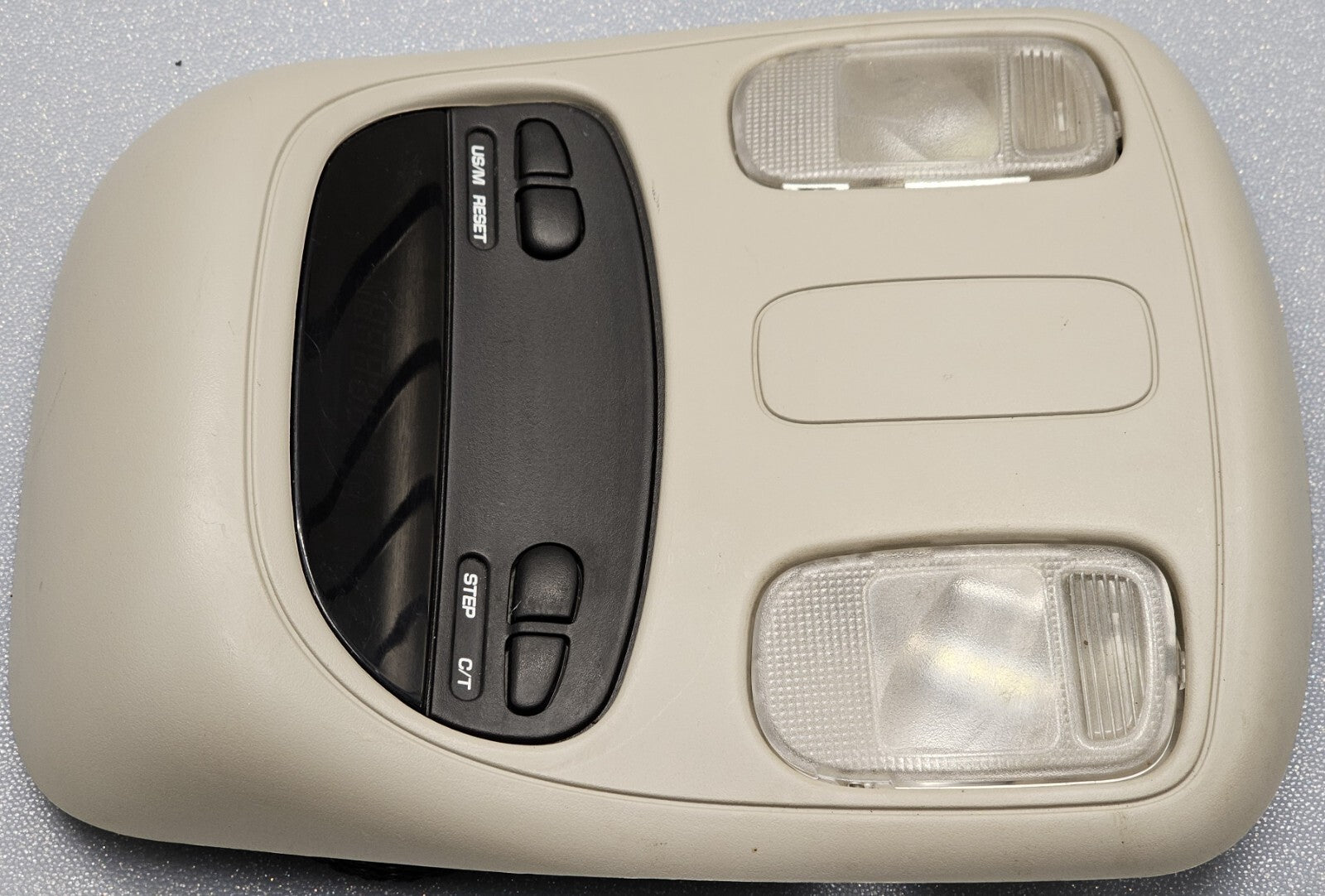 🔥02-05 Dodge RAM Overhead Console DOME Light Roof🔴Digital Compass GRAY 05