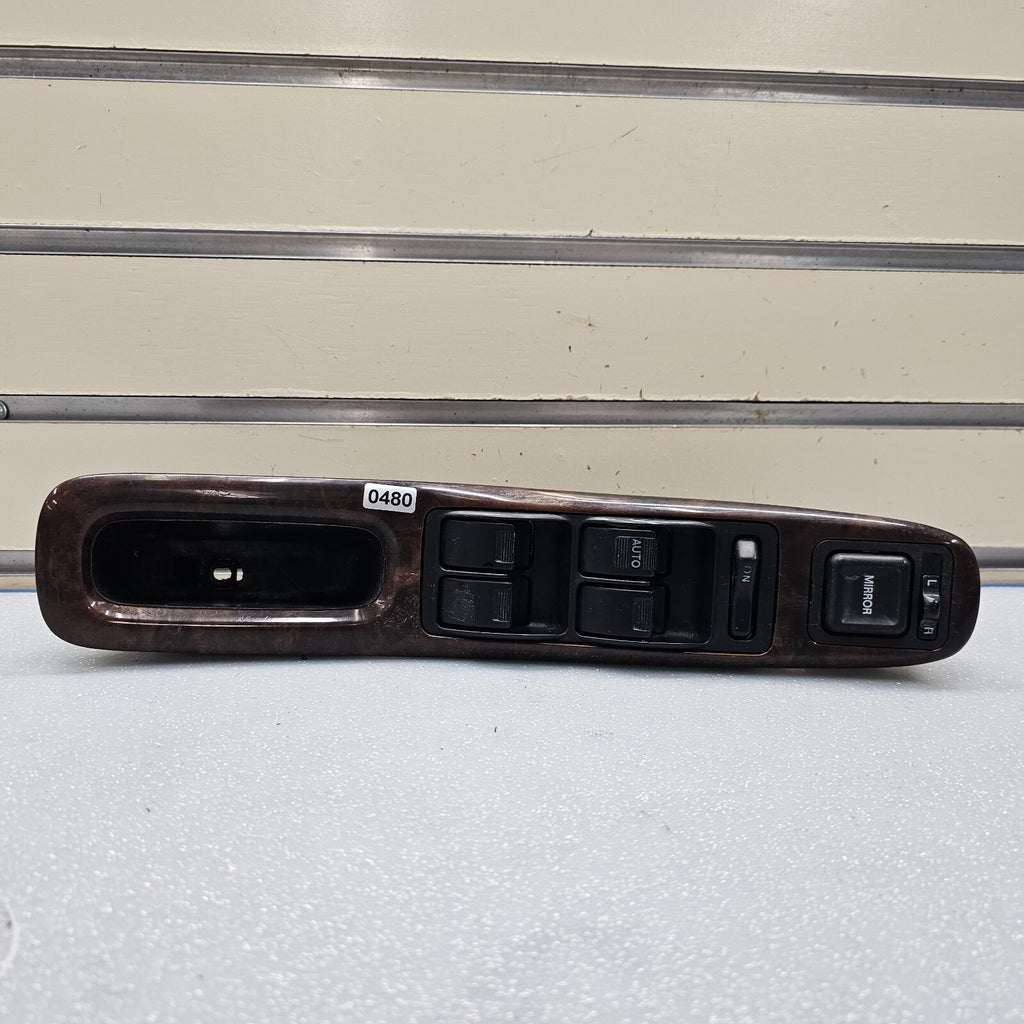 🔥98-02 ACCORD LEFT DRIVER MASTER WINDOW POWER PUSH PULL MIRROR SWITCH ASSEMBLY