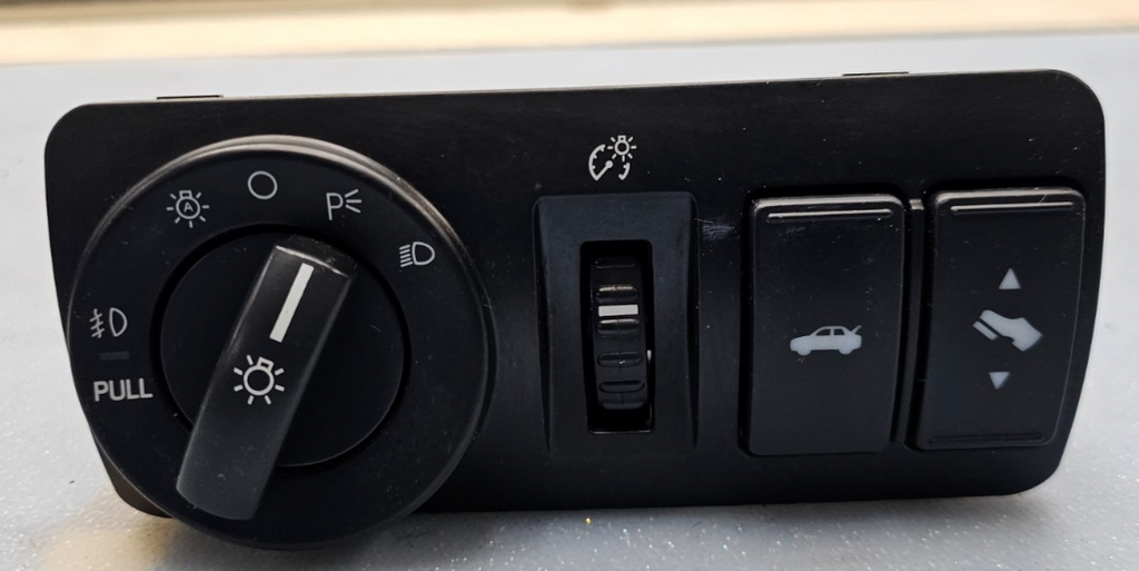 🔥05-07 Five Hundred Taurus Montego Fog Headlight Lamp Dimmer Trunk Switch Black