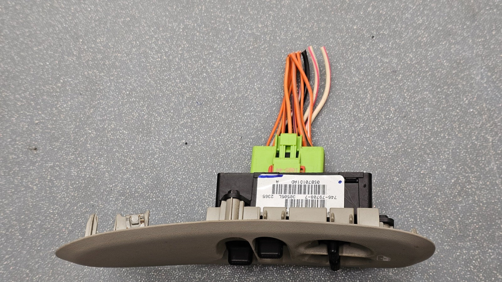 🔥04-07 CARAVAN TOWN COUNTRY DRIVER MASTER DOOR LOCK WINDOW CONTROL SWITCH TAN