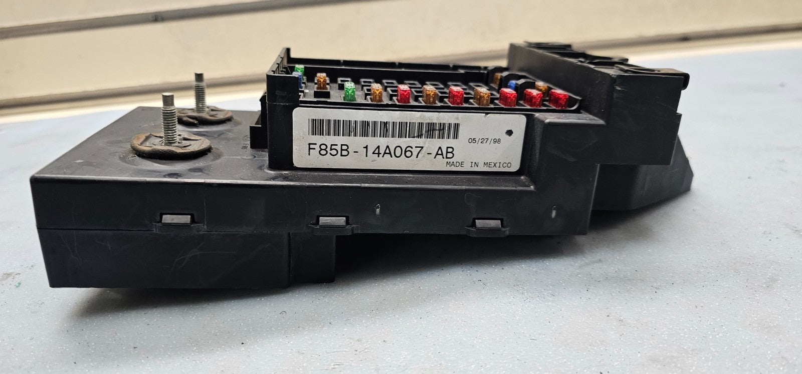 🔥97-98 Ford F150 Dash Fuse Box Junction Relay Block Integrated Power IPM 