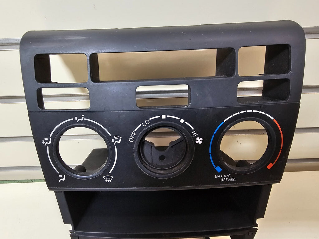 🔥03-08 TOYOTA COROLLA CENTER DASH CLIMATE CONTROL BEZEL TRIM PANEL BLACK OEM