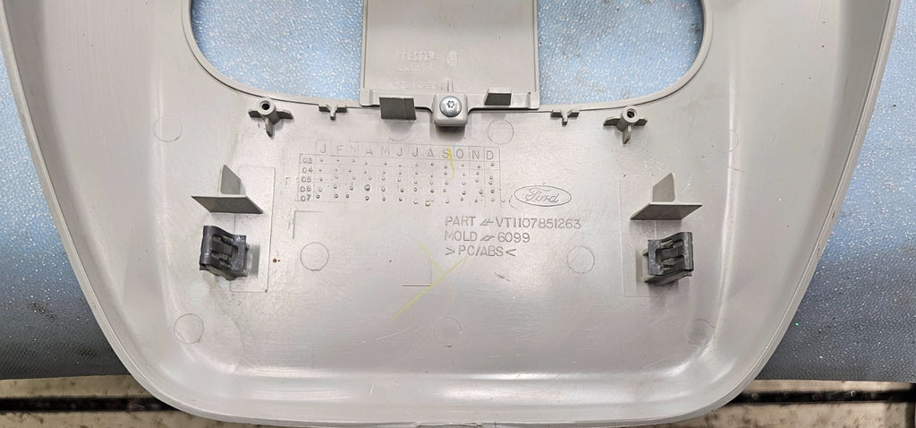 🔥04-08 Ford F-150 F150 Overhead Console DOME Light Lamp Roof Storage Tan