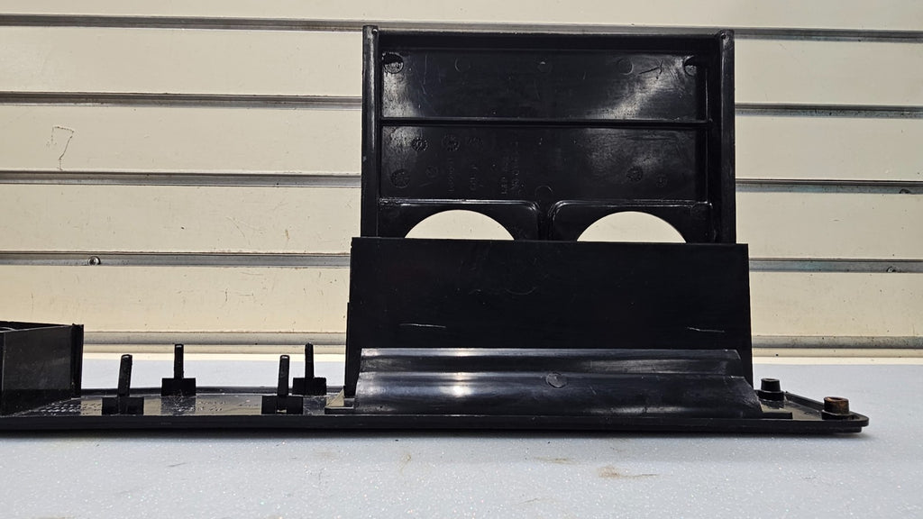 🔥87-96 Dodge Dakota Dash Slide Out Cup Holder & Bezel W/Vent Trim Woodgrain OEM