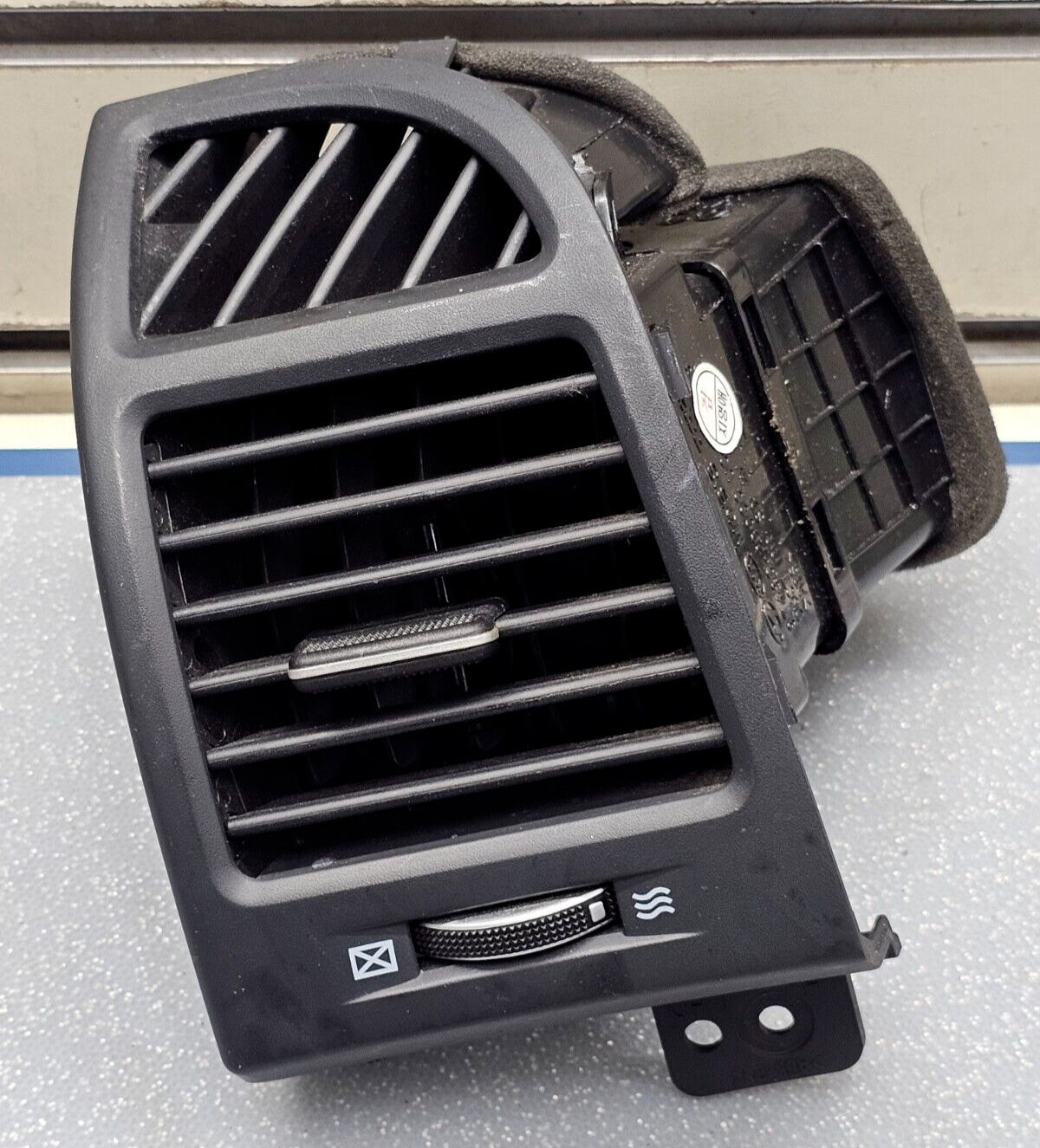 🔥07-12 HYUNDAI SANTA FE DASH LEFT DRIVER AC HEATER AIR VENT CONDITIONING BLACK