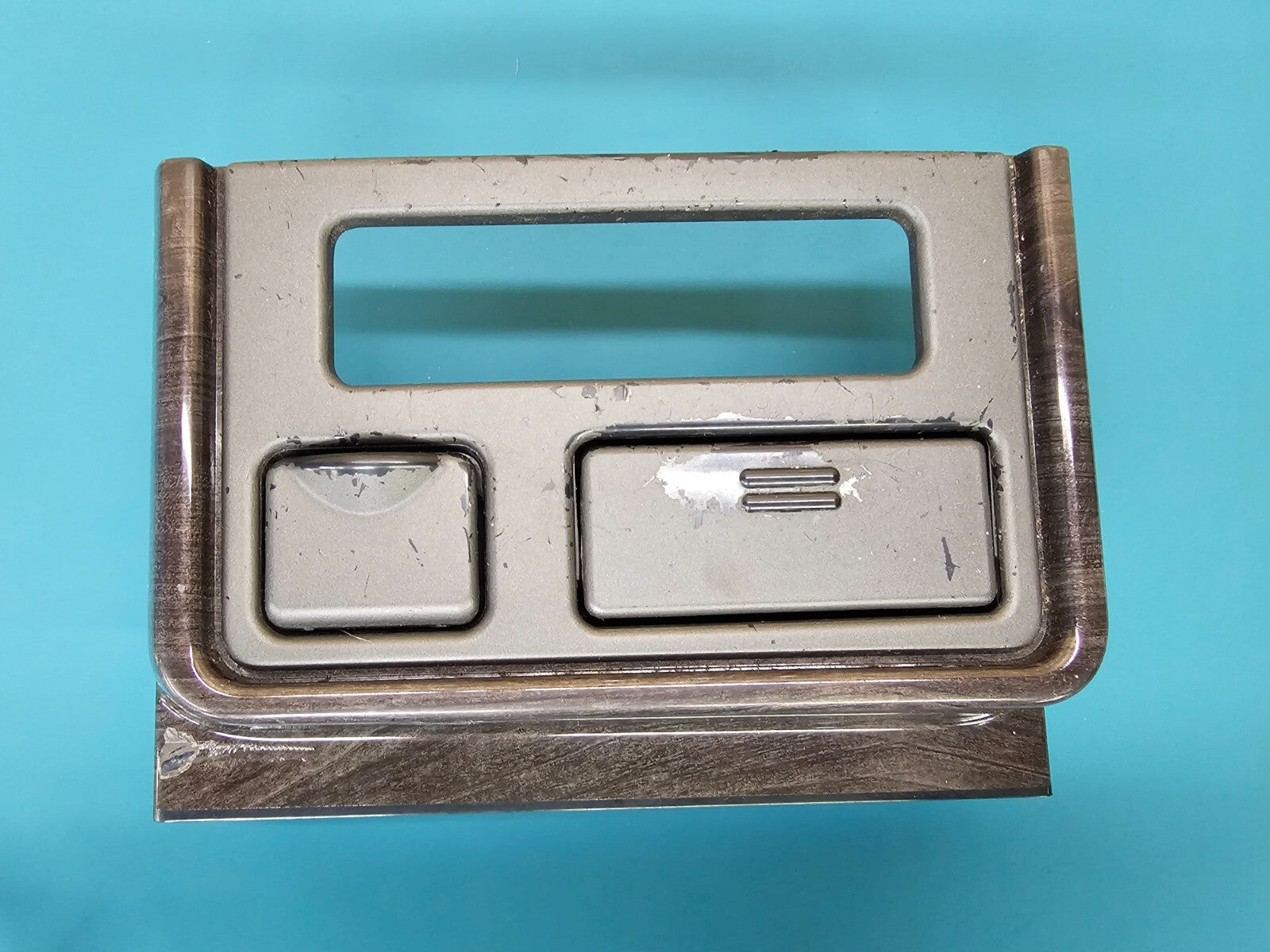 🔥03-06 chevy Silverado Sierra Center Console Upper Trim Panel Bezel GRAY/WOOD