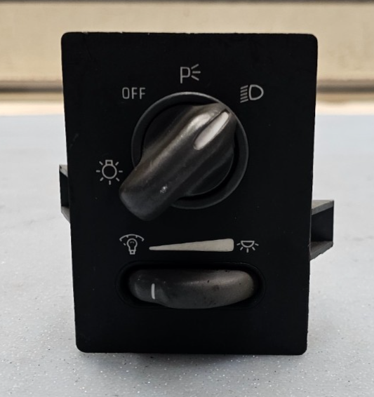 🔥97-03 GRAND PRIX FRONT FOG LEFT DRIVER LIGHT HEADLIGHT DIMMER SWITCH BLACK OEM