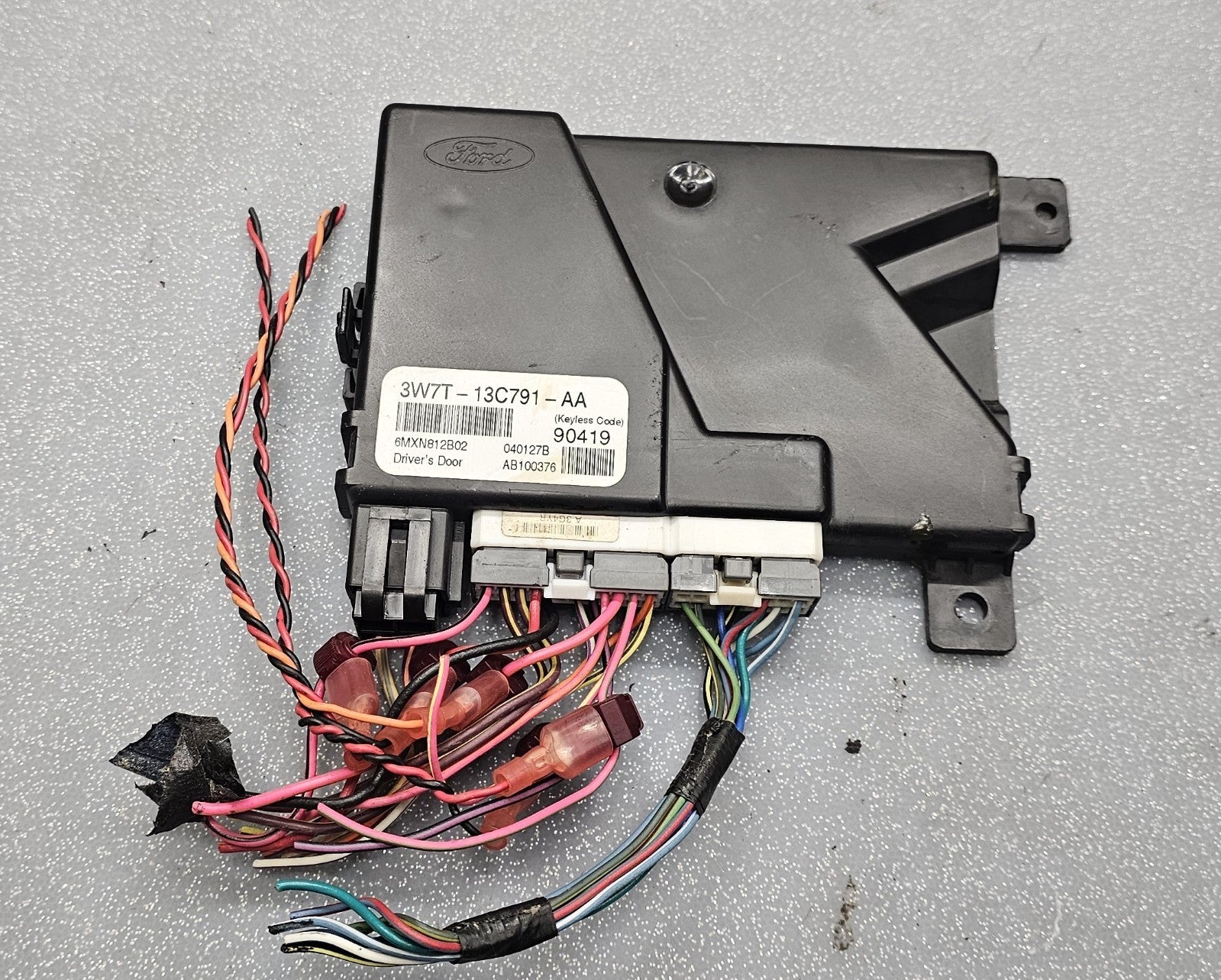 🔥03-04 CROWN VIC GRAND MARQUIS KEYLESS ENTRY DRIVER DOOR MODULE 3W7T-13C791-AA