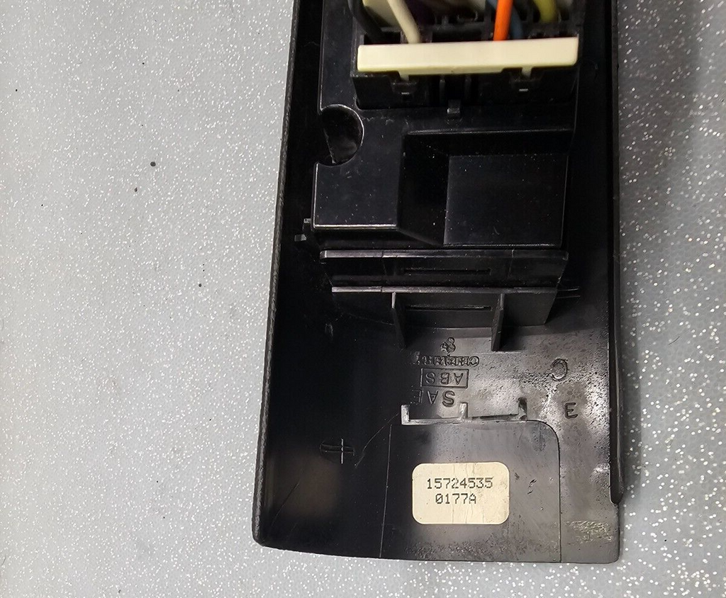 🔥95-97 S10 BLAZER JIMMY Left Driver Master Power Window Switch Assembly Black