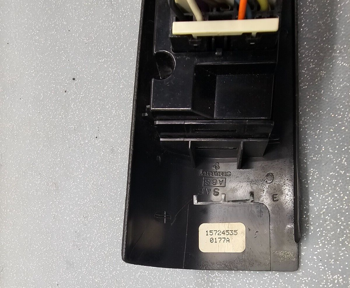🔥95-97 S10 BLAZER JIMMY Left Driver Master Power Window Switch Assembly Black