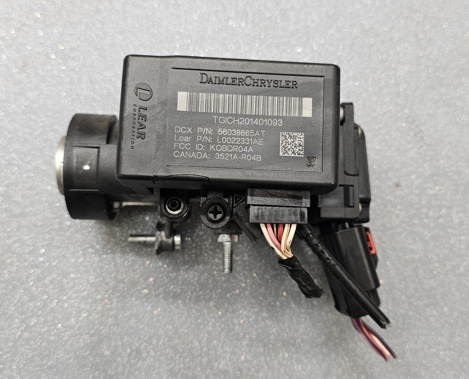 🔥04-08 CHRY PACIFICA/300/CHARGER IGNITION LOCK CYLINDER ASSEMBLY HOUSING NO KEY