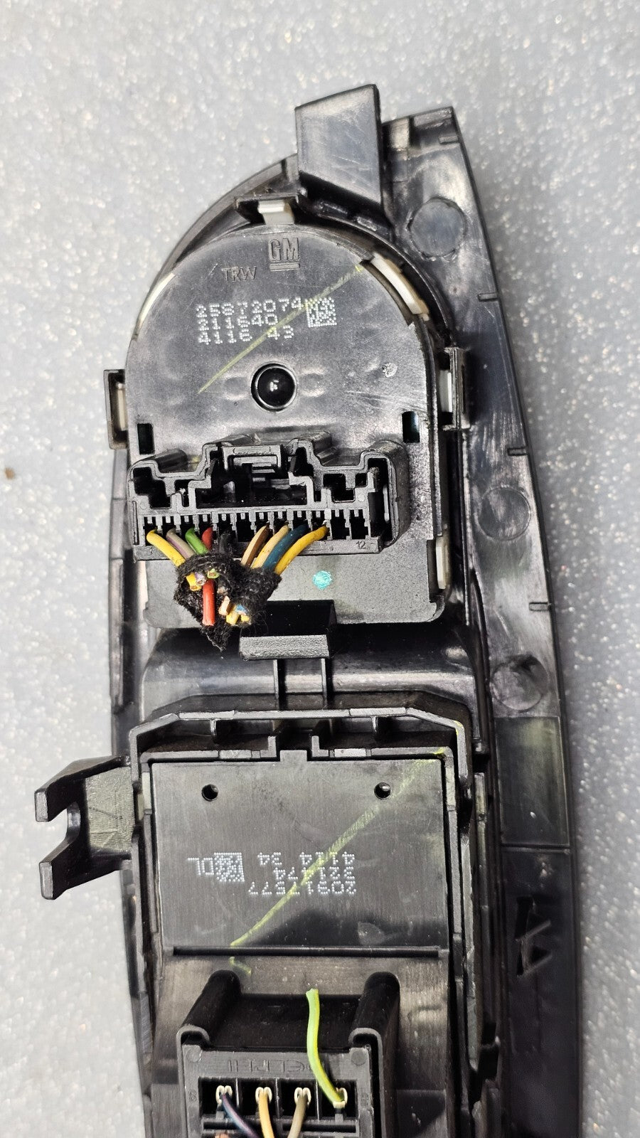 🔥11-16 Cruze Malibu Orlando Left Driver Master Power Window Switch Wood OEM