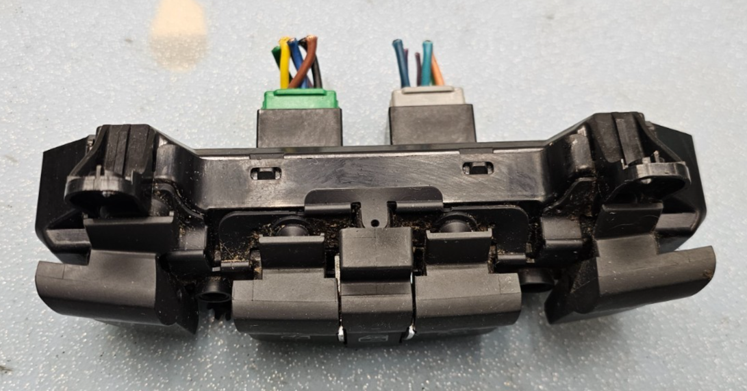 🔥07-08 Equinox Front Left Driver Master Door Window Power Switch Assembly BLACK